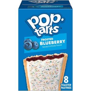 Pop-Tarts Toaster Pastries, Breakfast Foods, Kids Snacks, Frosted Blueberry (8 Pop-Tarts)(13.5 Ounce (Pack of 1))