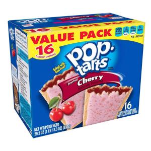 Pop-Tarts Toaster Pastries, Breakfast Foods, Kids Snacks, Frosted Chocolate Fudge (8 Pop-Tarts)(Cherry)