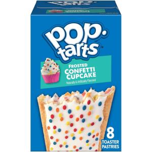 Pop-Tarts Toaster Pastries, Breakfast Foods, Kids Snacks, Frosted Confetti Cupcake (8 Pop-Tarts)(13.5 Ounce (Pack of 1))
