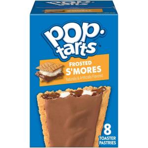 Pop-Tarts Toaster Pastries, Breakfast Foods, Kids Snacks, Frosted S’mores (8 Pop-Tarts)