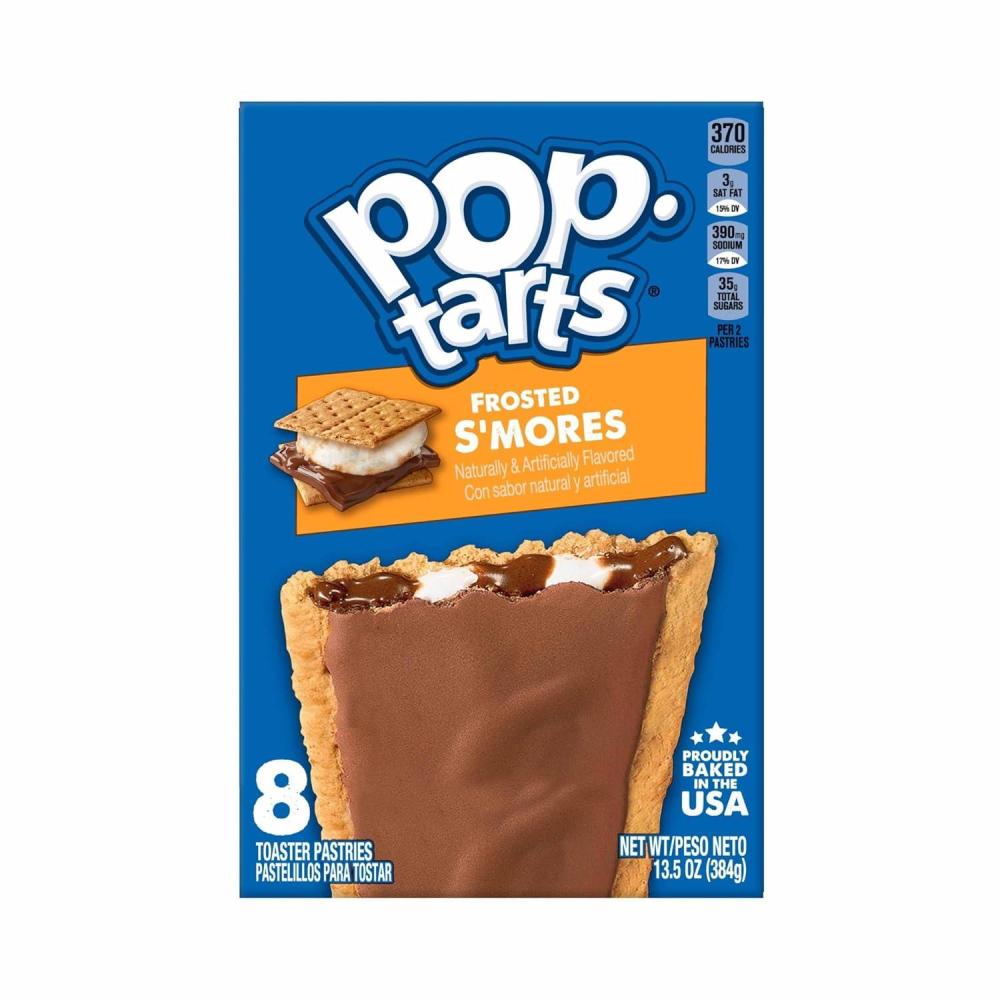 image:imagePopTarts Toaster Pastries Breakfast Foods Kids Snacks Value Pack Frosted Strawberry 64 PopTartsFrosted Smores